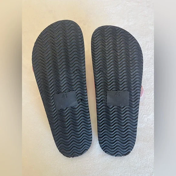 Pink Double Strap Sandals Size 10 - Picture 5 of 5
